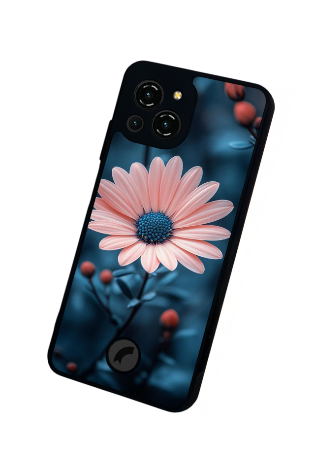 Reeder S23 Pro Max Uyumlu Cicek Tasarımlı Glossy Premium Kılıf
