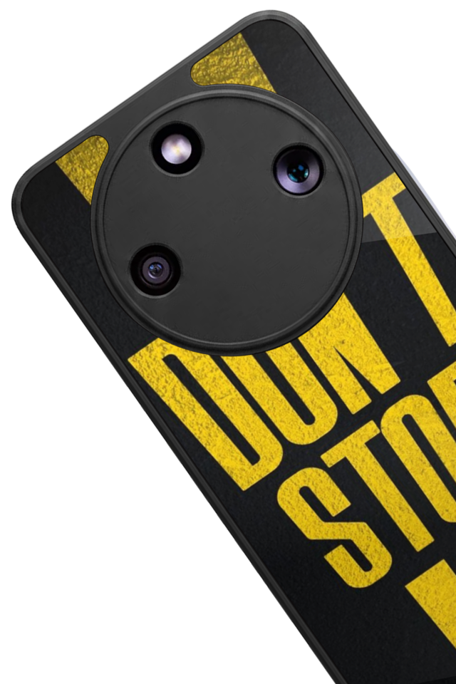 Honor Magic 8 Lite Uyumlu Dont Stop Tasarımlı Glossy Premium Kılıf