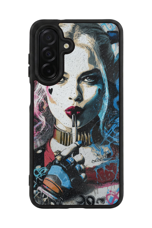 Samsung Galaxy A26 Uyumlu HarleyQueen Tasarımlı Glossy Premium Kılıf