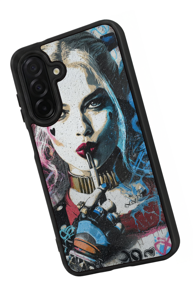 Samsung Galaxy A26 Uyumlu HarleyQueen Tasarımlı Glossy Premium Kılıf