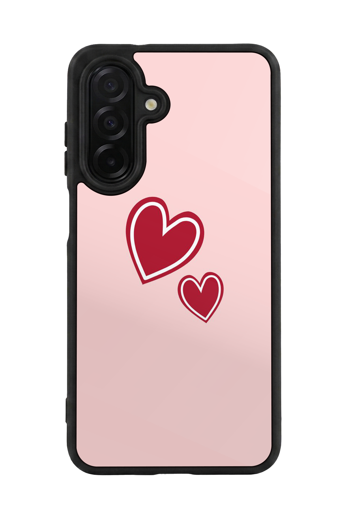 Samsung Galaxy A56 Uyumlu Kalp Love Tasarımlı Glossy Premium Kılıf