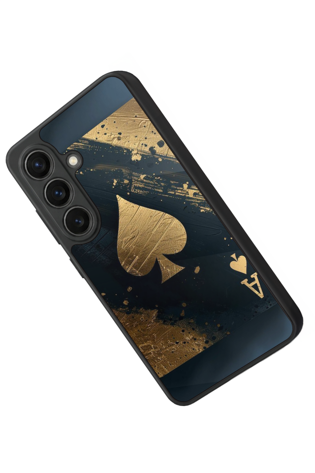 Samsung Galaxy S26 Uyumlu Kart Tasarımlı Glossy Premium Kılıf