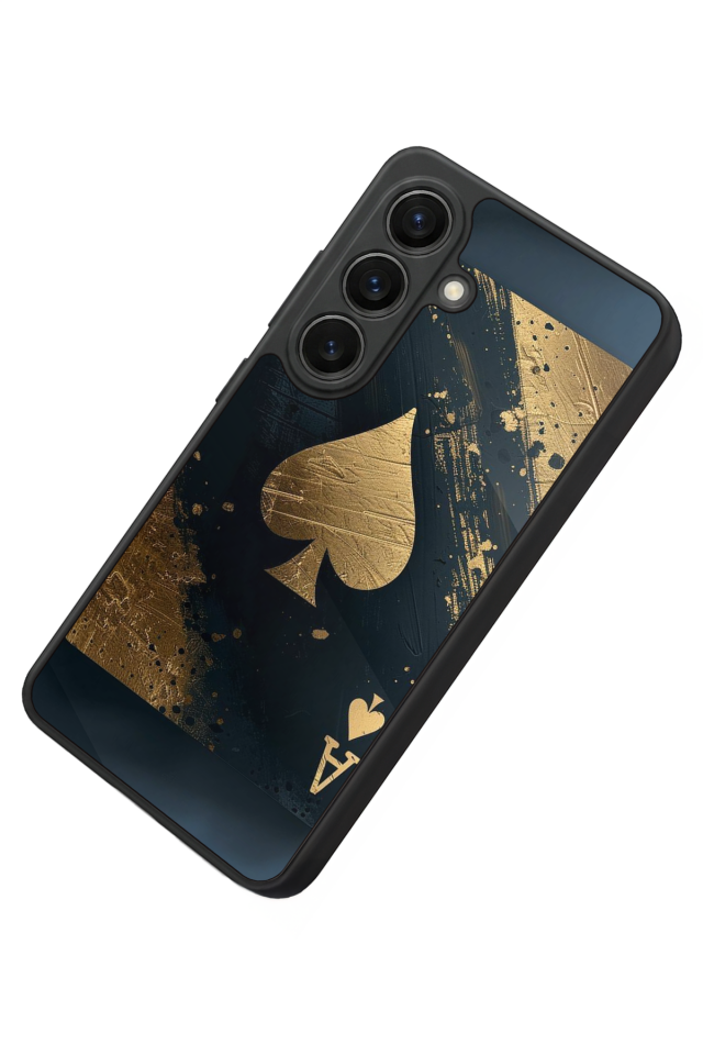 Samsung Galaxy S26 Uyumlu Kart Tasarımlı Glossy Premium Kılıf