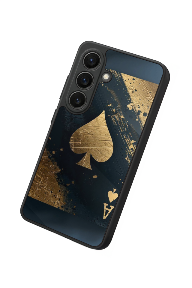 Samsung Galaxy S26 Uyumlu Kart Tasarımlı Glossy Premium Kılıf