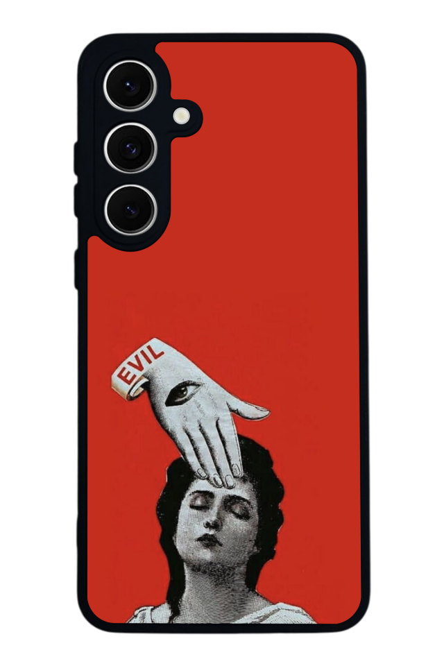 Samsung Galaxy A16 Uyumlu Kirmizi Tasarımlı Glossy Premium Kılıf