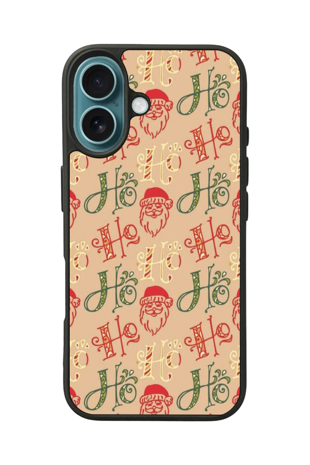 iPhone 16 Plus Uyumlu Yilbasi Christmas Tasarımlı Glossy Premium Kılıf