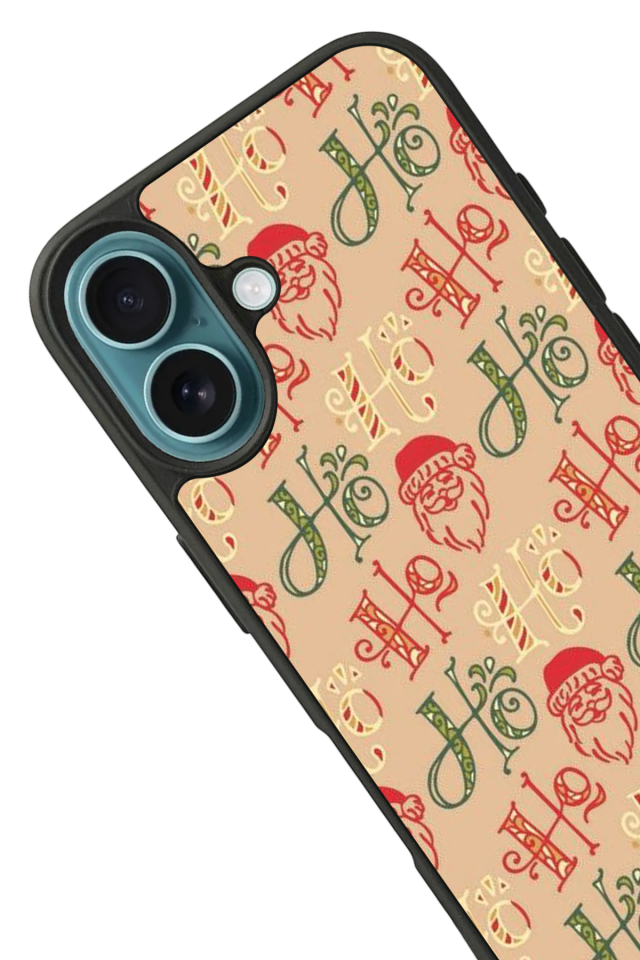 iPhone 16 Plus Uyumlu Yilbasi Christmas Tasarımlı Glossy Premium Kılıf