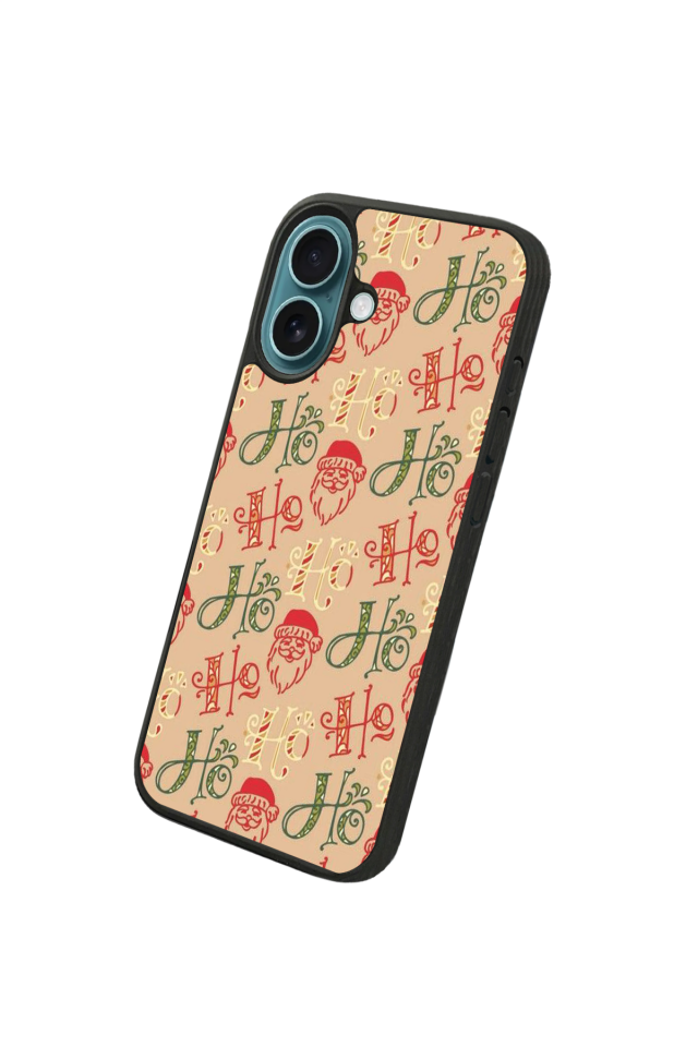 iPhone 16 Plus Uyumlu Yilbasi Christmas Tasarımlı Glossy Premium Kılıf