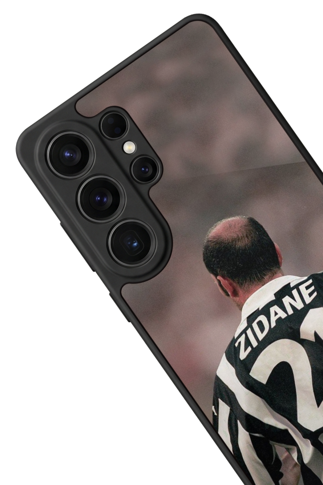 Samsung Galaxy S26 Ultra Uyumlu Zidane Tasarımlı Glossy Premium Kılıf