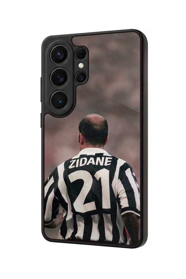 Samsung Galaxy S26 Ultra Uyumlu Zidane Tasarımlı Glossy Premium Kılıf