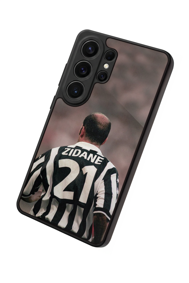 Samsung Galaxy S26 Ultra Uyumlu Zidane Tasarımlı Glossy Premium Kılıf