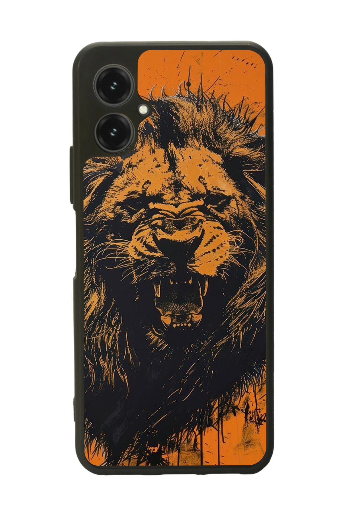 Omix X5 Uyumlu Aslan Tasarımlı Glossy Premium Kılıf