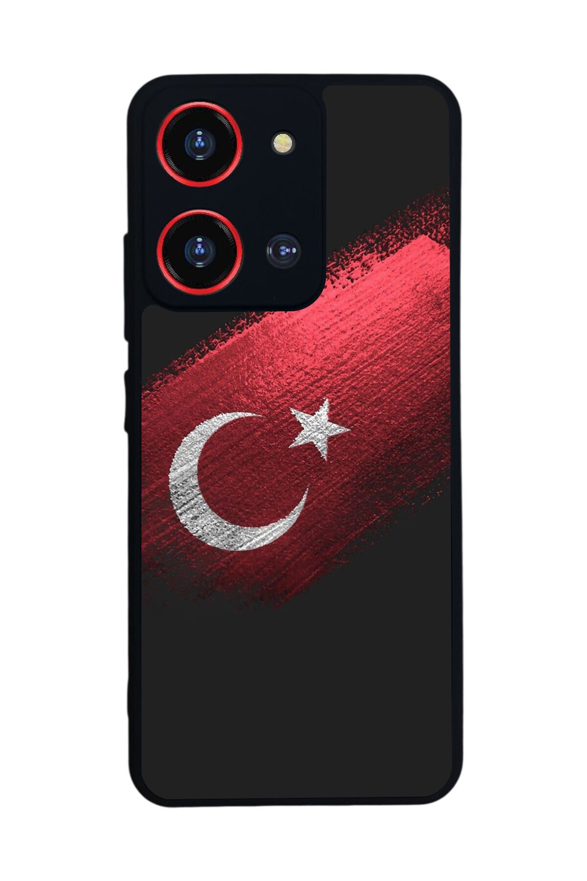 Reeder S19 Max Pro S ZOOM Uyumlu TurkBayragi Tasarımlı Glossy Premium Kılıf