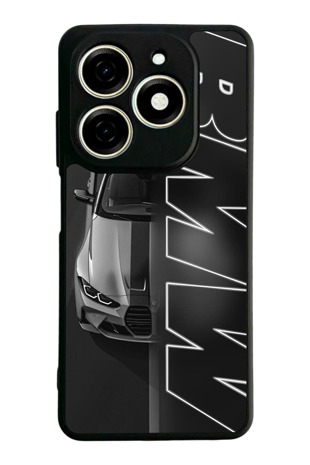 Infınıx Smart 8 Pro Uyumlu BMW Tasarımlı Glossy Premium Kılıf