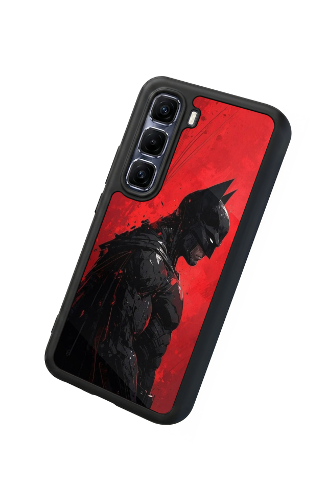 Infinix Hot 60 Pro Plus Uyumlu Batman Tasarımlı Glossy Premium Kılıf