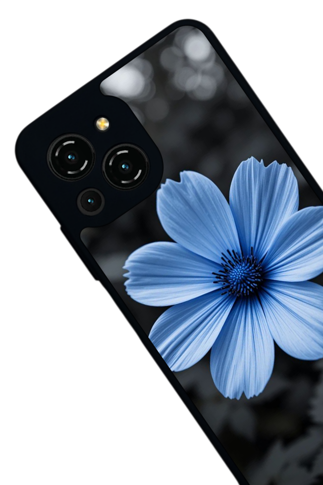 Reeder S23 Pro Max Uyumlu Cicek Tasarımlı Glossy Premium Kılıf