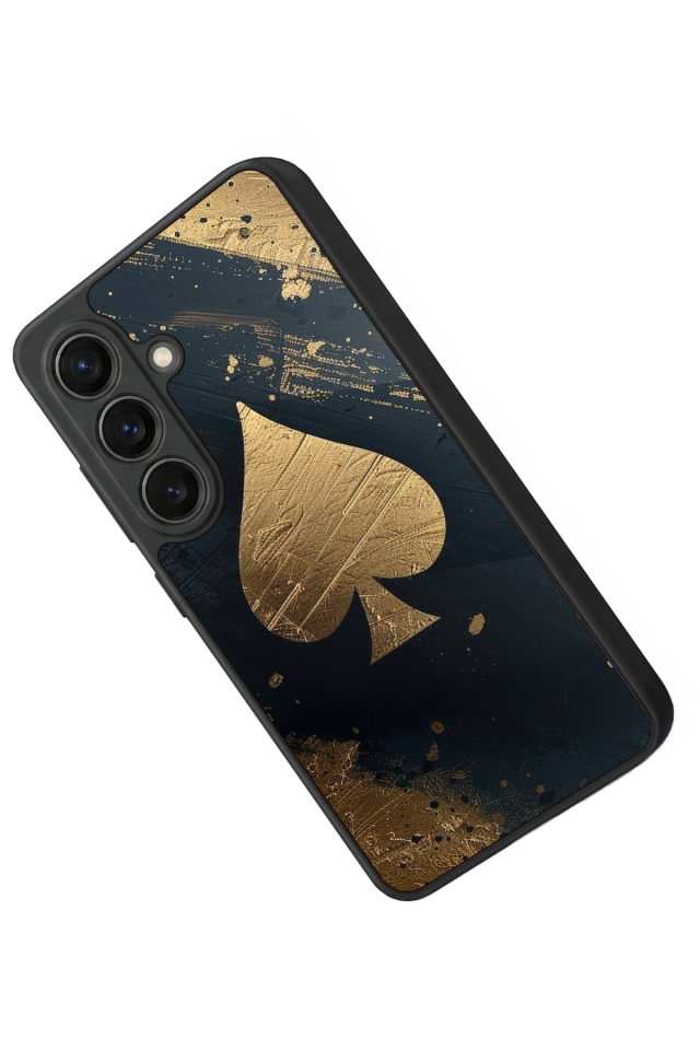 Samsung Galaxy S26 Uyumlu Kart Tasarımlı Glossy Premium Kılıf