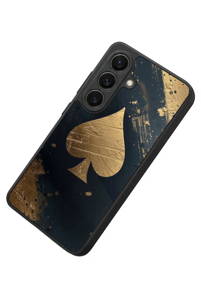 Samsung Galaxy S26 Uyumlu Kart Tasarımlı Glossy Premium Kılıf