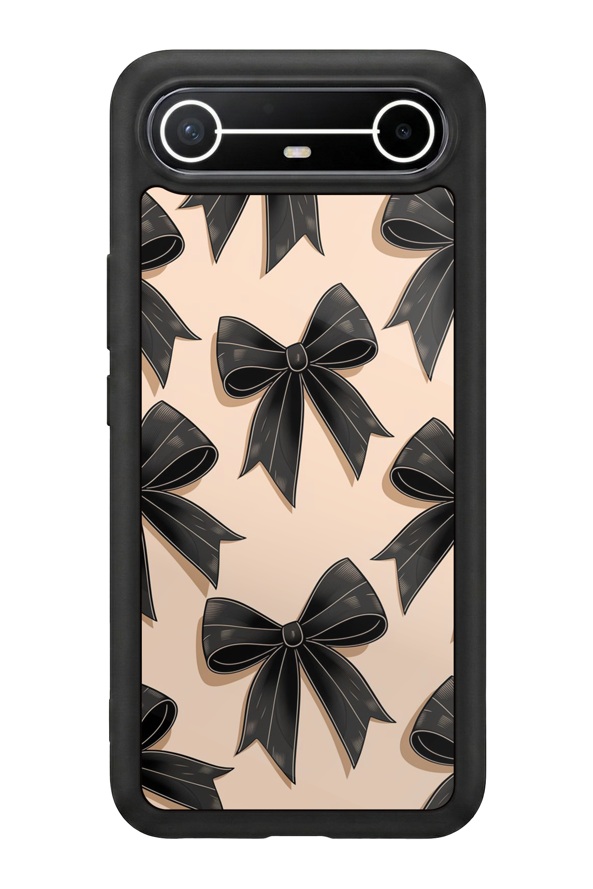 Tecno Spark Slim 5G Uyumlu Kurdele Tasarımlı Glossy Premium Kılıf