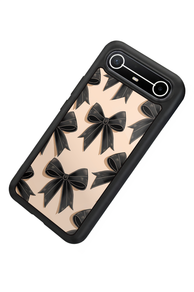 Tecno Spark Slim 5G Uyumlu Kurdele Tasarımlı Glossy Premium Kılıf