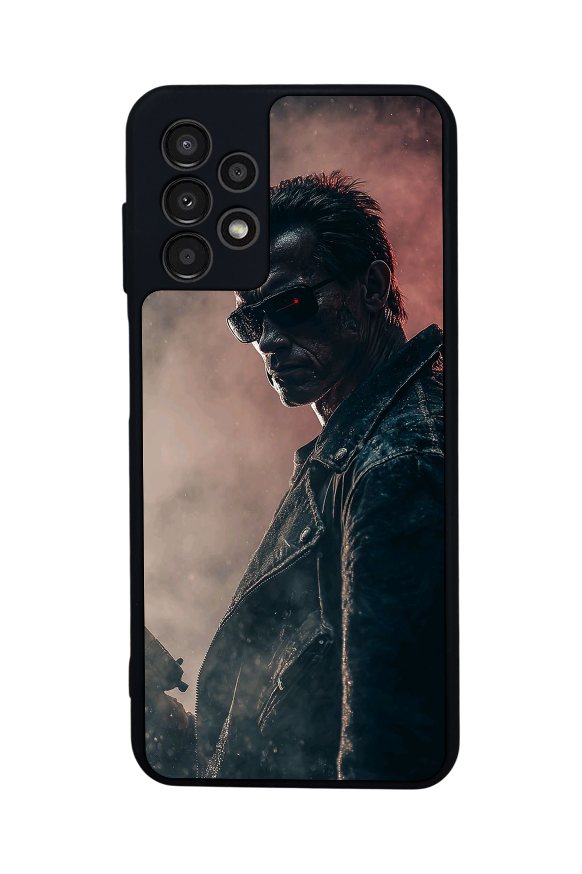 Samsung Galaxy A13 Uyumlu Terminator Tasarımlı Glossy Premium Kılıf