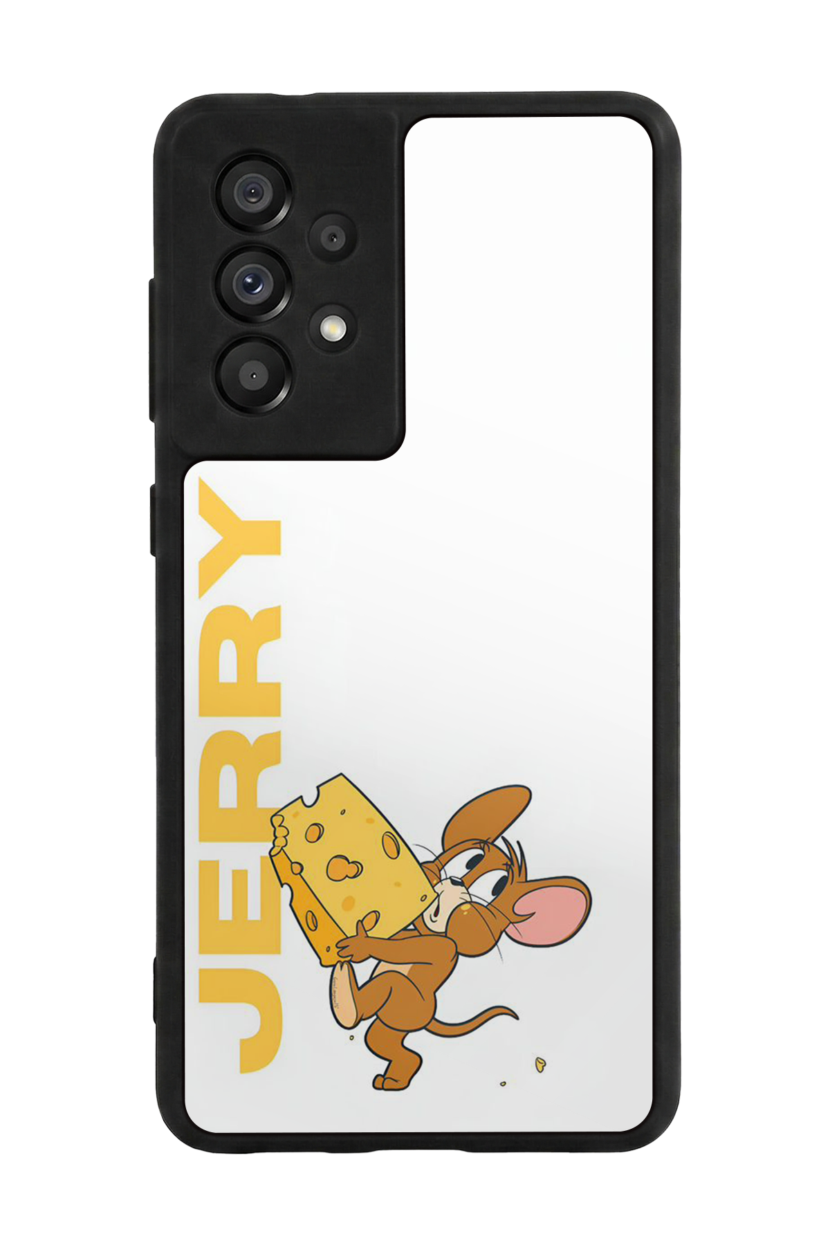 Samsung Galaxy A73 Uyumlu Tom And Jerry Tasarımlı Glossy Premium Kılıf