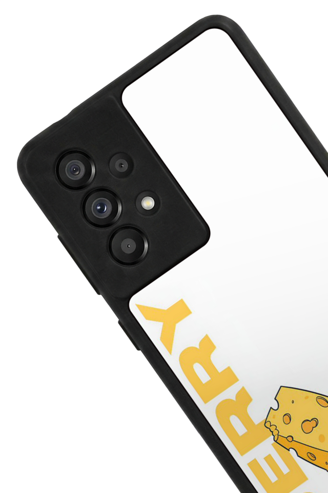 Samsung Galaxy A73 Uyumlu Tom And Jerry Tasarımlı Glossy Premium Kılıf