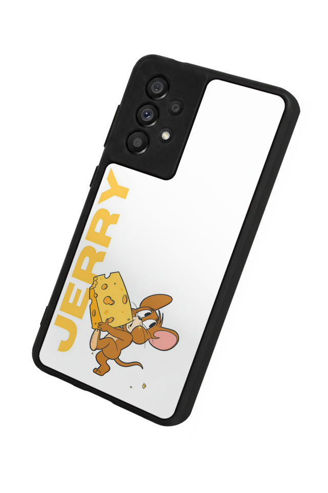 Samsung Galaxy A73 Uyumlu Tom And Jerry Tasarımlı Glossy Premium Kılıf