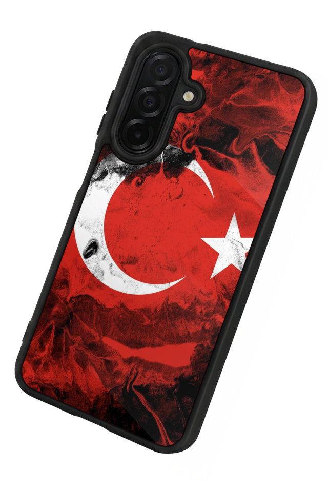 Samsung Galaxy A36 Uyumlu Türk Bayragi Tasarımlı Glossy Premium Kılıf