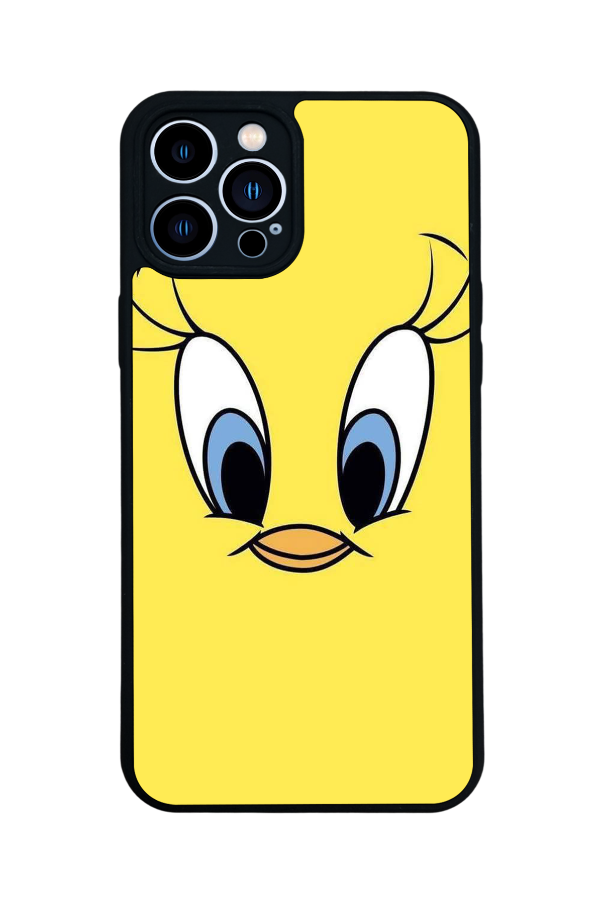iPhone 13 Pro Max Uyumlu Tweety Tasarımlı Glossy Premium Kılıf