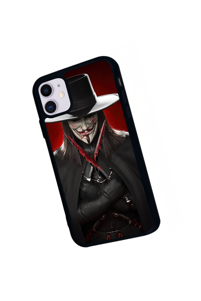 iPhone 11 Uyumlu Vendetta Tasarımlı Glossy Premium Kılıf