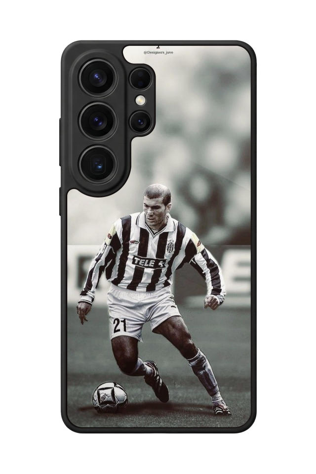 Samsung Galaxy S26 Ultra Uyumlu Zidane Tasarımlı Glossy Premium Kılıf