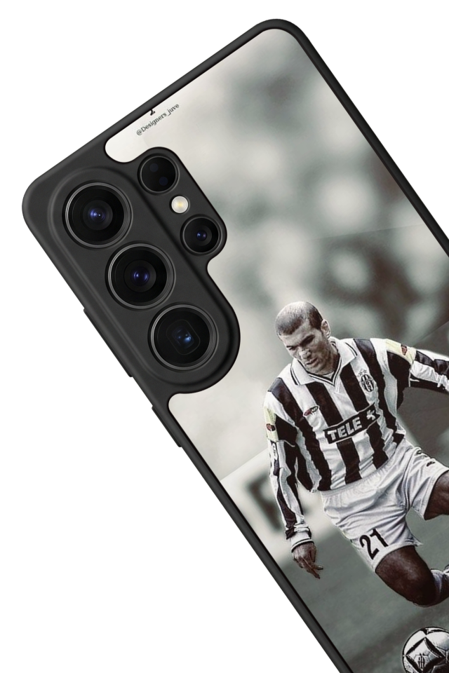 Samsung Galaxy S26 Ultra Uyumlu Zidane Tasarımlı Glossy Premium Kılıf