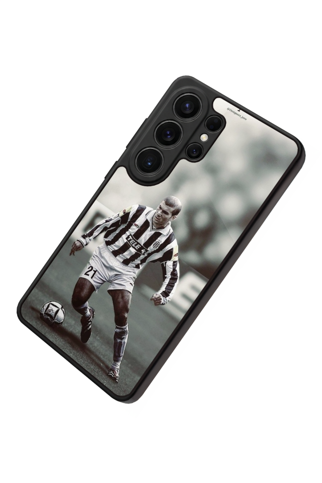 Samsung Galaxy S26 Ultra Uyumlu Zidane Tasarımlı Glossy Premium Kılıf