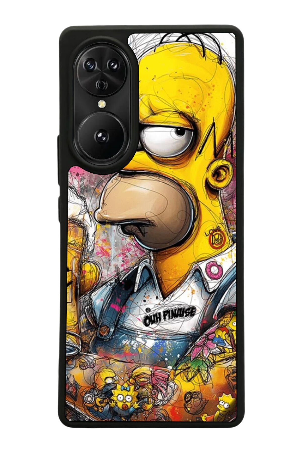 Reeder S19 Max Pro S EDGE Uyumlu The Simpsons Tasarımlı Glossy Premium Kılıf