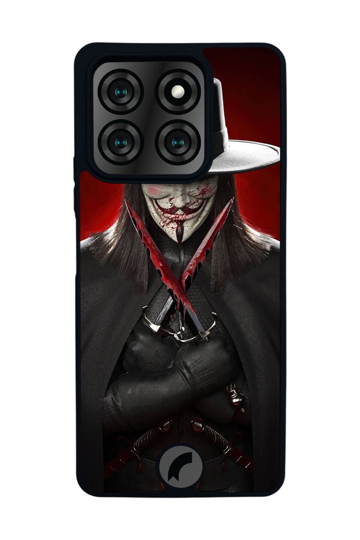 Reeder S71 Uyumlu Vendetta Tasarımlı Glossy Premium Kılıf