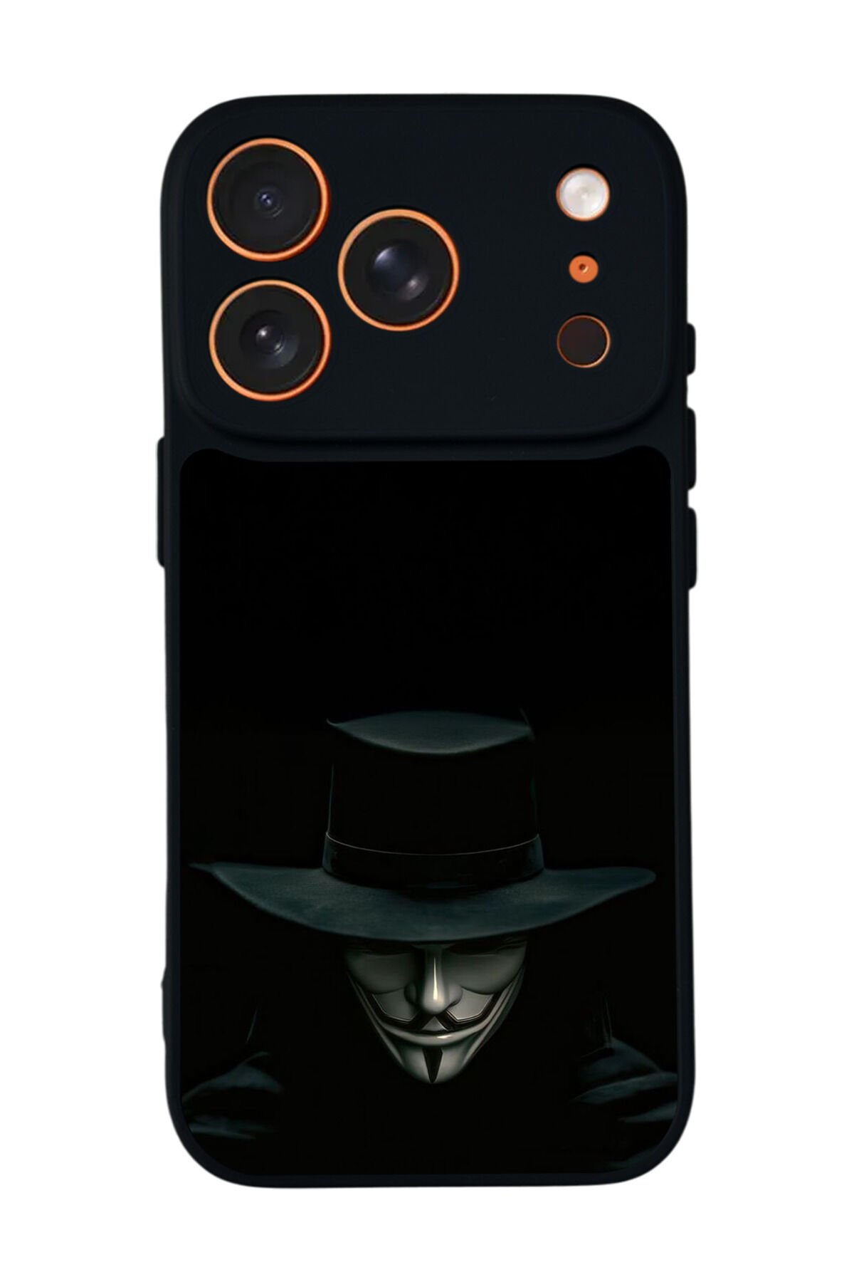 iPhone 17 Pro Max Uyumlu Vendetta Tasarımlı Glossy Premium Kılıf