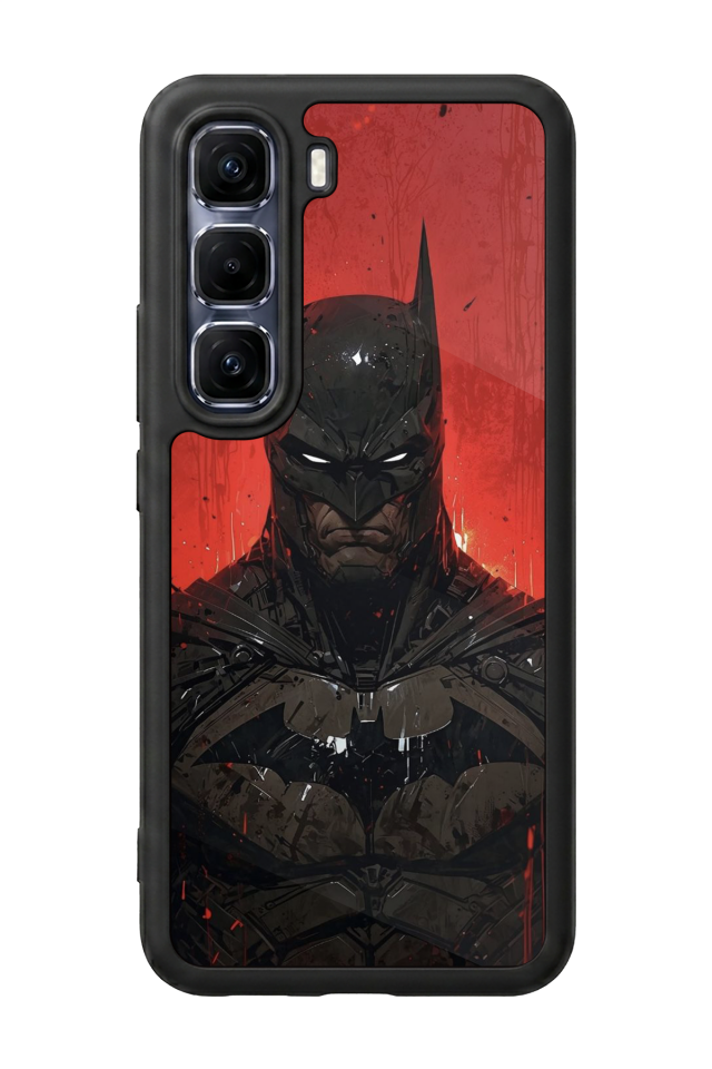 Infinix Hot 60 Pro Plus Uyumlu Batman Tasarımlı Glossy Premium Kılıf