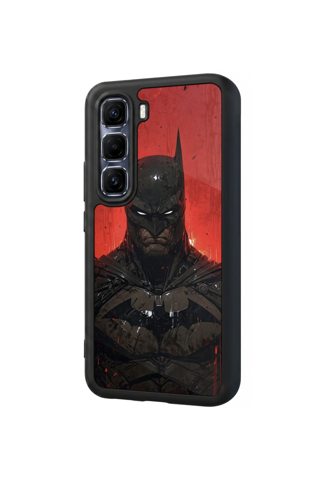 Infinix Hot 60 Pro Plus Uyumlu Batman Tasarımlı Glossy Premium Kılıf