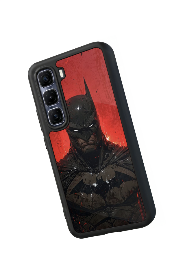 Infinix Hot 60 Pro Plus Uyumlu Batman Tasarımlı Glossy Premium Kılıf