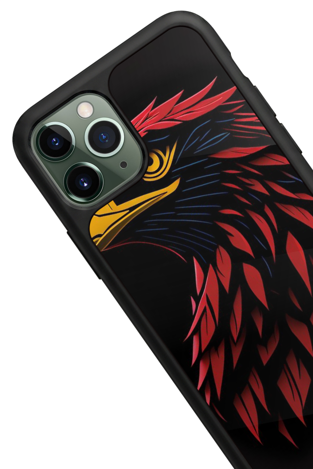 iPhone 11 Pro Max Uyumlu Besiktas Tasarımlı Glossy Premium Kılıf