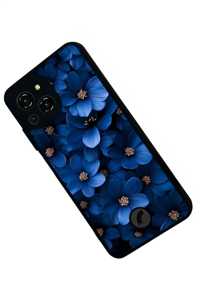 Reeder S23 Pro Max Uyumlu Cicek Tasarımlı Glossy Premium Kılıf