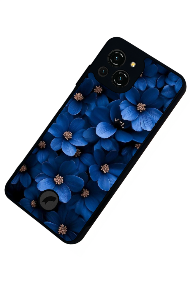 Reeder S23 Pro Max Uyumlu Cicek Tasarımlı Glossy Premium Kılıf