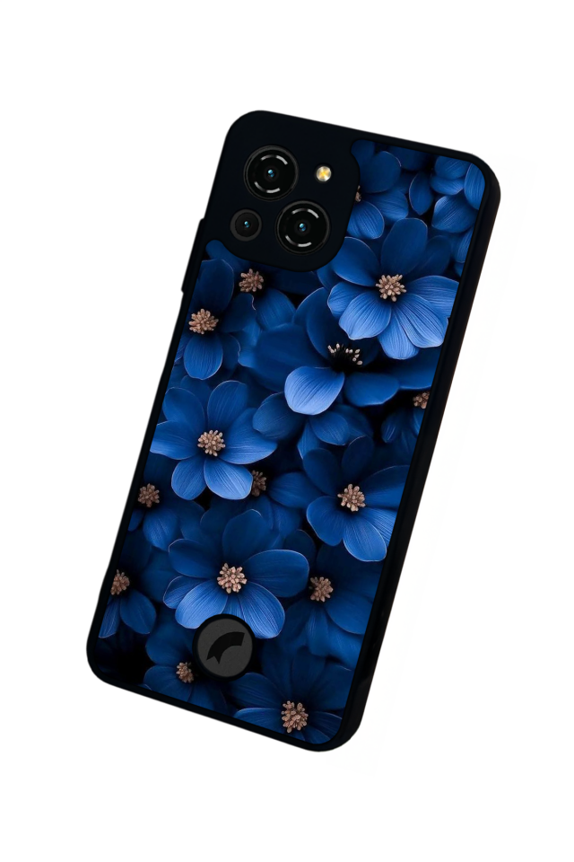 Reeder S23 Pro Max Uyumlu Cicek Tasarımlı Glossy Premium Kılıf