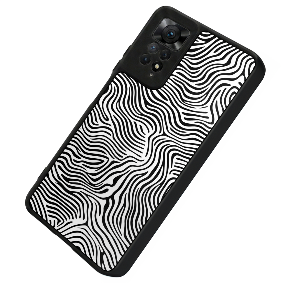 Xiaomi Redmi Note 11 Pro Uyumlu Çizgi Sanatı Tasarımlı Glossy Premium Kılıf