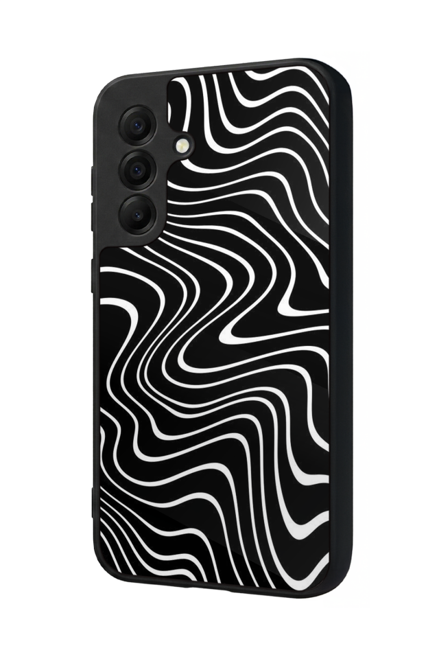 Samsung Galaxy A17 Uyumlu Çizgi Sanatı Tasarımlı Glossy Premium Kılıf