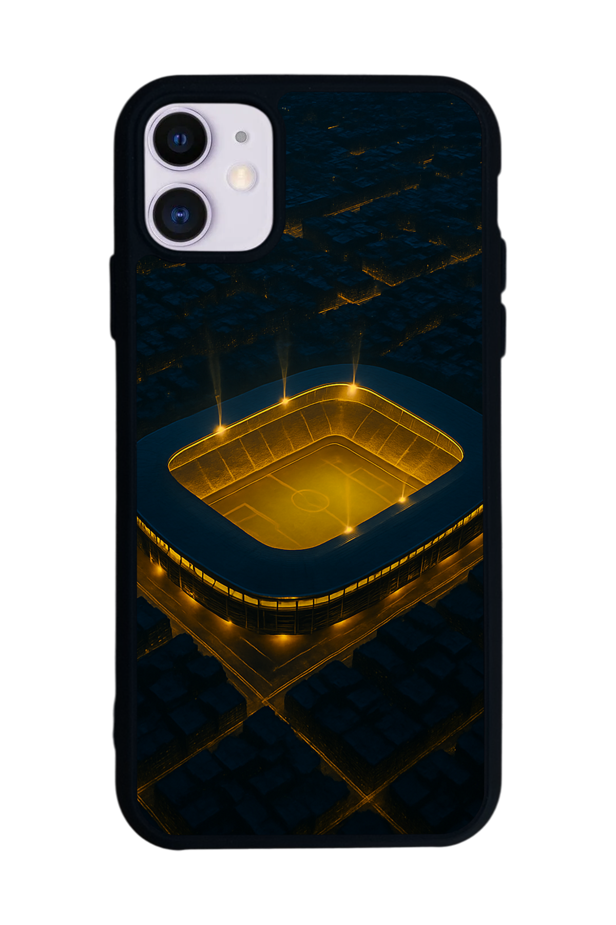 iPhone 11 Uyumlu Fenerbahce Tasarımlı Glossy Premium Kılıf