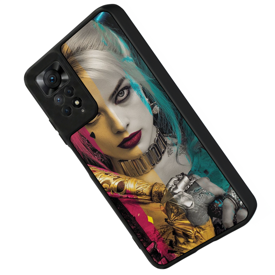 Xiaomi Redmi Note 12 Pro Uyumlu HarleyQueen Tasarımlı Glossy Premium Kılıf