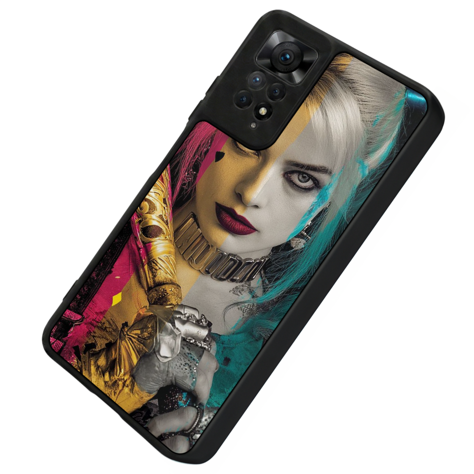 Xiaomi Redmi Note 12 Pro Uyumlu HarleyQueen Tasarımlı Glossy Premium Kılıf