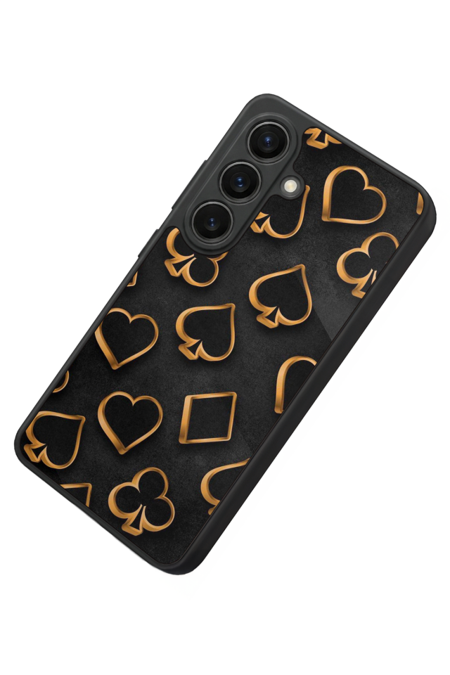 Samsung Galaxy S26 Uyumlu Kart Tasarımlı Glossy Premium Kılıf